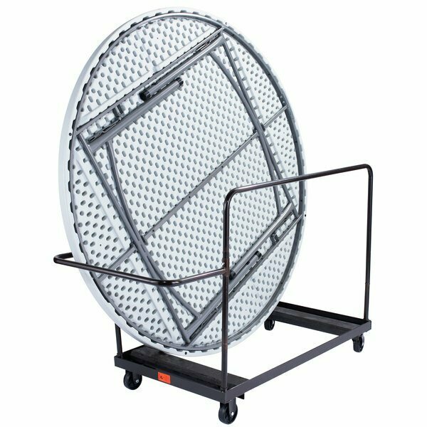 National Public Seating DY-71R Round Folding Table Dolly 386DY71R